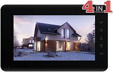 Монитор видеодомофона Tantos Mia HD черный Tantos — купить по цене от 8&nbsp;180 ₽ | ПрофБезопасность