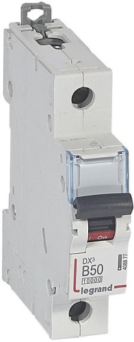 Выключатель автоматический Legrand DX3-E 10000 1п 50А B 16кА