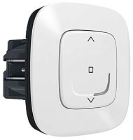 Умный выключатель управления жалюзи Valena Allure Netatmo 1-кл. IP20 белый Legrand — купить по цене от 5&nbsp;010 ₽ | ПрофБезопасность