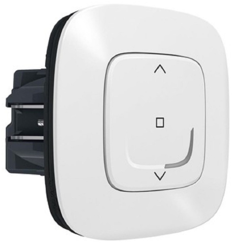 Умный выключатель управления жалюзи Valena Allure Netatmo 1-кл. IP20 белый Legrand — купить по цене от 5&nbsp;010 ₽ | ПрофБезопасность