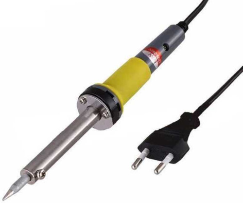 Паяльник электрический 60Вт Rexant с керамическим нагревателем, долговечное жало 220V