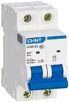 Выключатель автоматический CHINT NXB-63S 2п 4А B 4.5кА