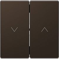 Лицевая панель Schneider Electric Merten D-Life для 2-кл. выключателя жалюзи мокко