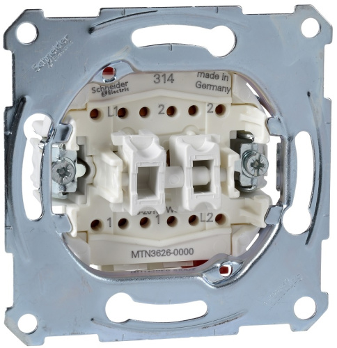Переключатель без накладки без рамки Schneider Electric Merten System M 2-кл. проходной 16А, Schneider Electric, купить, цена, доставка, безопасность Переключатель без накладки без рамки Schneider Electric Merten System M 2-кл. проходной 16А Schneider Electric — купить по цене от 6 903 ₽ | ПрофБезопасность