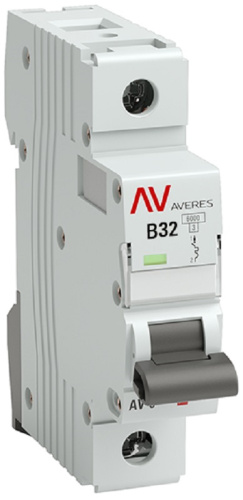 Выключатель автоматический EKF Averes AV-6 1п 32А B 6кА