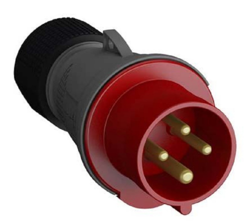 Вилка кабельная переносная ABB Easy-Safe 332EP6 32А 3P+PE 400В IP44 красный ABB — купить по цене от 690 ₽ | ПрофБезопасность