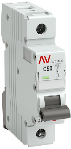 Выключатель автоматический EKF Averes AV-6 1п 50А C 6кА