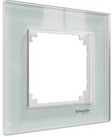 Рамка универсальная Schneider Electric Merten M-Elegance 1-м. стекло белый кристалл