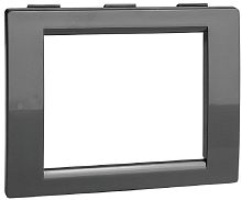 Рамка универсальная для кабель-канала DKC In-liner Front Viva 1-м. 2 мод. черный