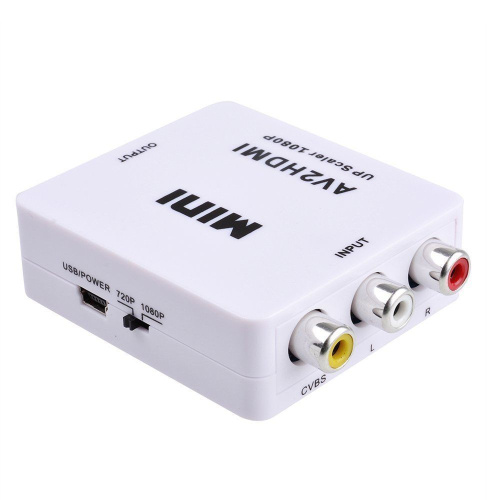Конвертер AV(RCA) на HDMI NoName — купить по цене от 2&nbsp;646 ₽ | ПрофБезопасность