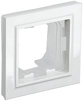 Рамка универсальная IEK Brite РУ-1-БрБ-44 1-м. IP44 белый