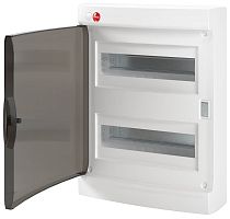 Бокс пластиковый DKC RAM base ЩРН-П-24 (300х301х113мм) IP41 белый прозрачная дверца