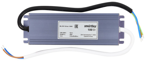 Блок питания для светодиодной ленты Smartbuy SBL-IP67-Driver-100W Smartbuy — купить по цене от 1&nbsp;580 ₽ | ПрофБезопасность