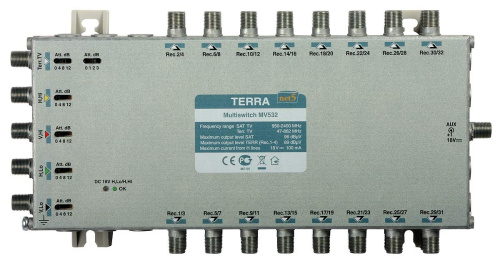 Мультисвитч Terra MV532 TERRA — купить по цене от 24&nbsp;000 ₽ | ПрофБезопасность