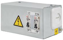 Ящик с понижающим трансформатором ЯТП EKF Basic 220/12В 0,25кВа IP30