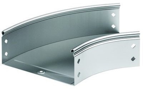 Угол для лотка горизонтальный без крышки DKC S5 Combitech CPO45 45град. 150х80 с креплением