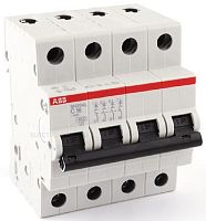 Выключатель автоматический ABB S204 4п 63А C 6кА