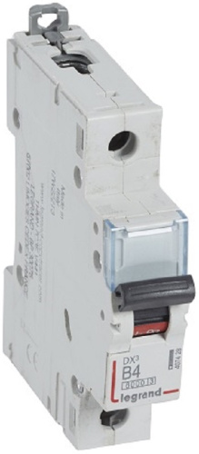 Выключатель автоматический Legrand DX3-E 6000 1п 4А B 10кА