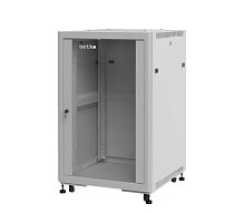 Шкаф напольный 19″ Netko Optima 27U (600х600х1290) серый, разобранный