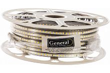 Светодиодная лента 220В General GLS-2835-120-9.6 6500К IP67 General — купить по цене от 200 ₽ | ПрофБезопасность