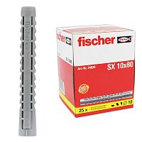 Дюбель Fischer SX 10X80 для полнотелых материалов (1 шт)