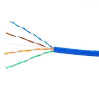 Кабель витая пара OptimLAN UTP 4x2x0,48 (24AWG) CAT5e (305м) синий OptimLAN — купить по цене от 42 ₽ | ПрофБезопасность