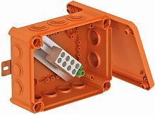 Коробка огнестойкая OBO FireBox T160ED 16-5A 190x150x77мм 5x16мм IP65 оранжевый картинка