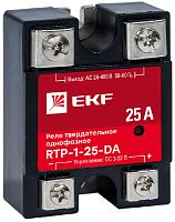 Реле твердотельное EKF PROxima RTP-25-DA 25А 230В DC