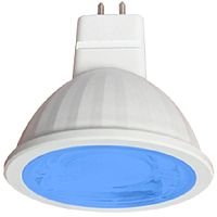 Лампа светодиодная Ecola Color MR16 Софит GU5.3 220В 9Вт Синяя 55х108мм Ecola — купить по цене от 155 ₽ | ПрофБезопасность