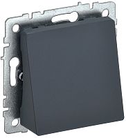 Вывод кабеля без рамки IEK Brite МВ10-БрГ графит