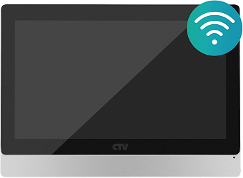 Монитор видеодомофона CTV-M5902 Wi-Fi черный