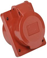 Розетка кабельная встраиваемая IEK КНР ССИ-415 16А 3Р+PЕ+N 400В IР44 красный IEK — купить по цене от 520 ₽ | ПрофБезопасность