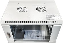 Шкаф настенный 19″ Netko WMA 6U (600х450х370) серый, собранный