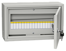 Щит распределительный навесной IEK ЩРн-18з-1 265x440x120 с замком IP31