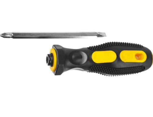 Отвертка двусторонняя  STAYER Hercules, PH2/SL6, 80 мм, 2512_z02