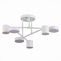 Светильник светодиодный (Люстра) Kink Light 07649-6a 3x6Вт+3х8Вт Белый  — купить по цене от 15&nbsp;850 ₽ | ПрофБезопасность