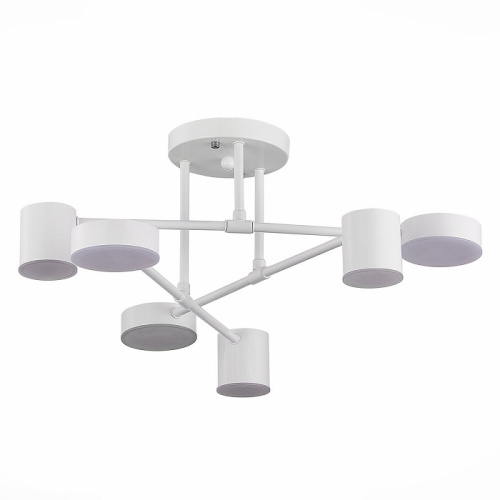 Светильник светодиодный (Люстра) Kink Light 07649-6a 3x6Вт+3х8Вт Белый  — купить по цене от 15&nbsp;850 ₽ | ПрофБезопасность