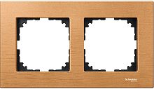 Рамка универсальная Schneider Electric Merten M-Elegance 2-м. дерево бук 