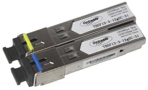 Модуль SFP Tfortis комплект SFP TBSF-13-3-12gSC-3i 1310+TBSF-15-3-12gSC-3i 1550 TFortis — купить по цене от 14&nbsp;400 ₽ | ПрофБезопасность