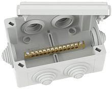 Коробка уравнивания потенциалов DKC Jupiter 12 зажимов 6 вводов 120х80х50мм IP55 серый DKC — купить по цене от 435 ₽ | ПрофБезопасность