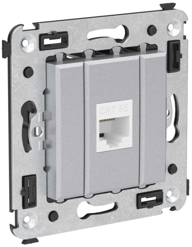 Розетка компьютерная экранированная без рамки DKC Avanti 1-м. RJ45 5е закаленная сталь, DKC, купить, цена, доставка, безопасность Розетка компьютерная экранированная без рамки DKC Avanti 1-м. RJ45 5е закаленная сталь DKC — купить по цене от 824 ₽ | ПрофБезопасность