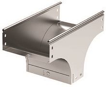 Тройник для лотка вертикальный без крышки DKC S5 Combitech TD 100х50 с креплением