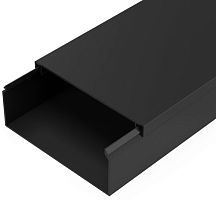Кабель-канал Промрукав 100x40мм (2000мм) черный (уп. 8м.)