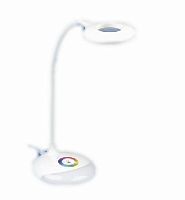 Светильник настольный Uniel LED TLD-535 3Вт 250Лм 5500К AC/DC Диммир/Белый/RGB Uniel — купить по цене от 2&nbsp;575 ₽ | ПрофБезопасность