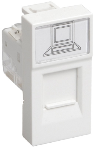 Розетка компьютерная для кабель-канала IEK Праймер 1-м. 1 мод. RJ45 5е белый IEK — купить по цене от 488 ₽ | ПрофБезопасность