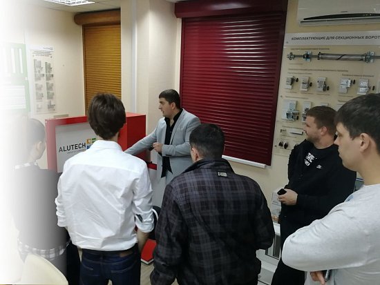 Воротные системы Alutech - тренинг в г.Краснодар