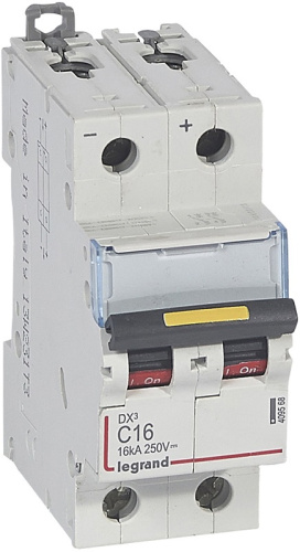 Выключатель автоматический Legrand DX3-E 10000 2п 16А C 16кА
