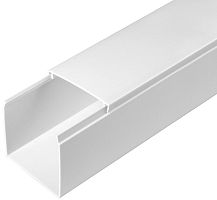 Кабель-канал Промрукав 60x60мм (2000мм) белый (уп. 24м.)