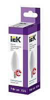 Лампа светодиодная филамент IEK Свеча C35 E14 220В 7Вт 805Лм 4000К 98х35мм IEK — купить по цене от 115 ₽ | ПрофБезопасность