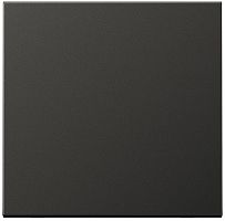 Лицевая панель Jung LS990 metal для 1-кл. выключателя антрацит Jung — купить по цене от 4&nbsp;898 ₽ | ПрофБезопасность